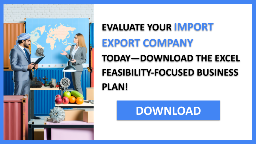 Import Export Company Feasibility Study FOR IMPORT EXPORT COMPANY-5