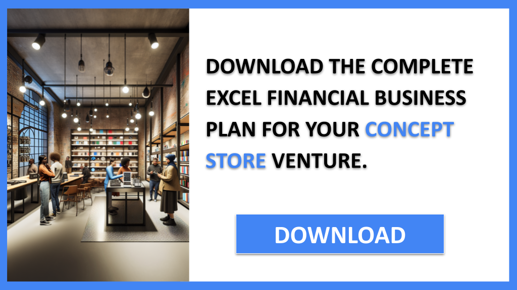 Concept Store Financial Plan FOR CONCEPT STORE-5