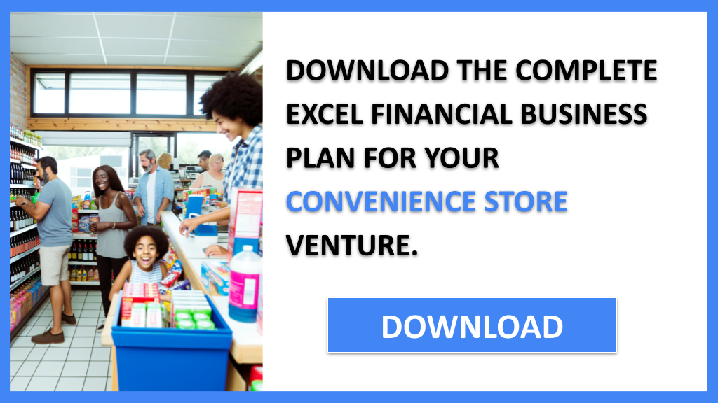 Convenience Store Financial Plan FOR CONVENIENCE STORE-5