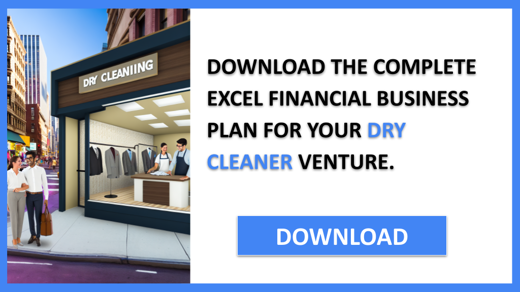 Dry Cleaner Financial Plan FOR DRY CLEANER-5