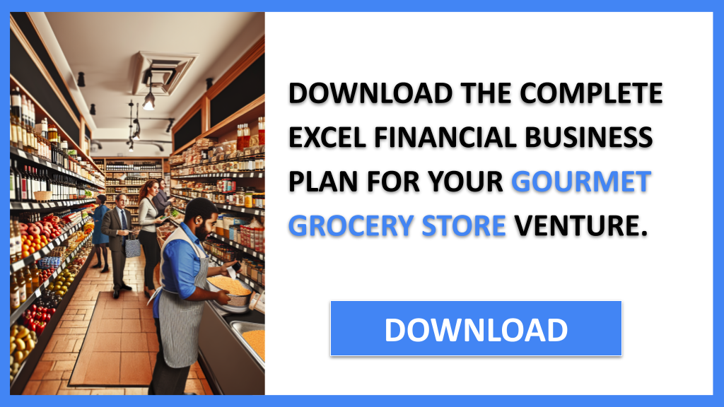 Gourmet Grocery Store Financial Plan FOR GOURMET GROCERY STORE-5