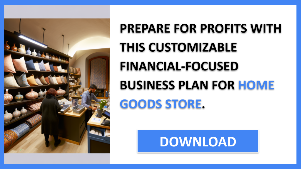 Home Goods Store Financial Plan FOR HOME GOODS STORE-6