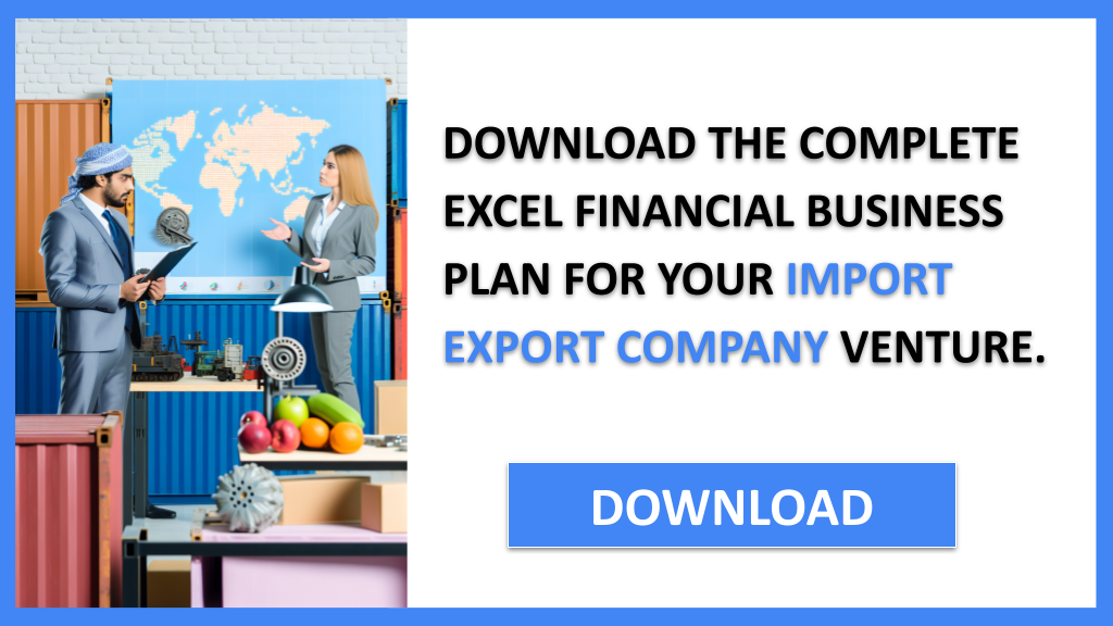 Import Export Company Financial Plan FOR IMPORT EXPORT COMPANY-5