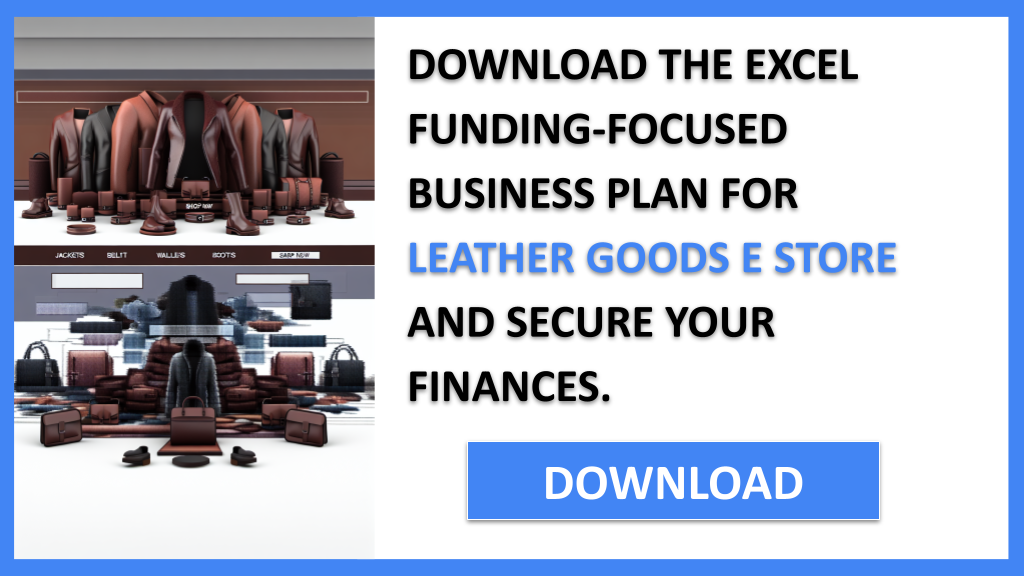 Leather Goods E Store Funding Options FOR LEATHER GOODS E STORE-5