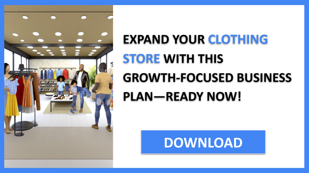 Clothing Store Growth Strategy FOR CLOTHING STORE-6