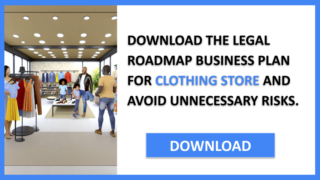 Clothing Store Legal Considerations FOR CLOTHING STORE-5