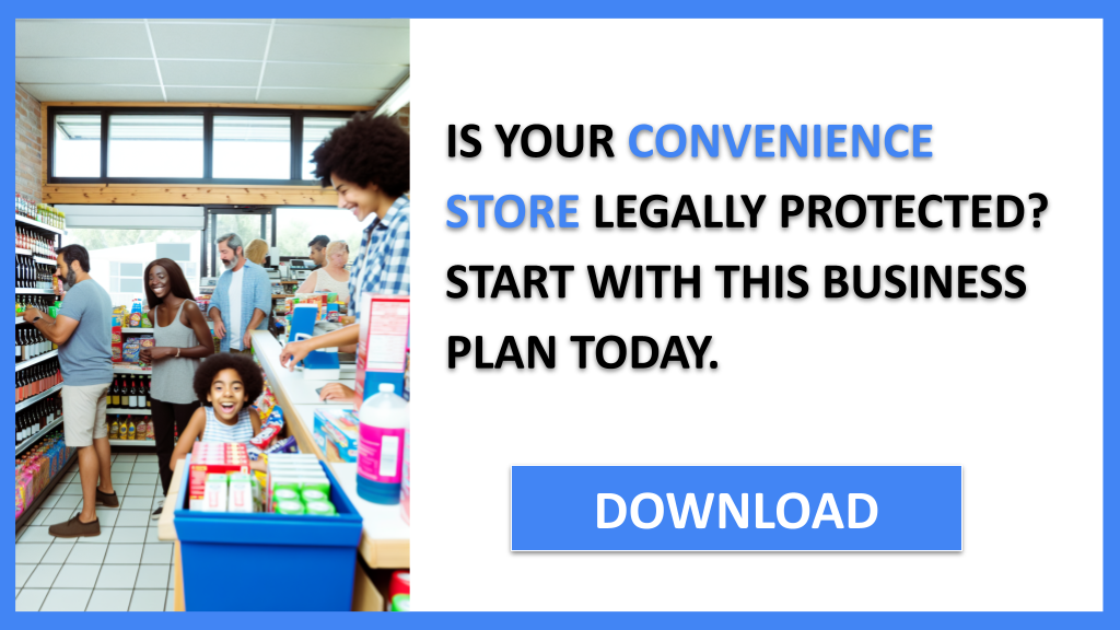 Convenience Store Legal Considerations FOR CONVENIENCE STORE-4
