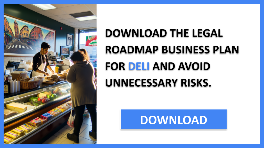 Deli Legal Considerations FOR DELI-5