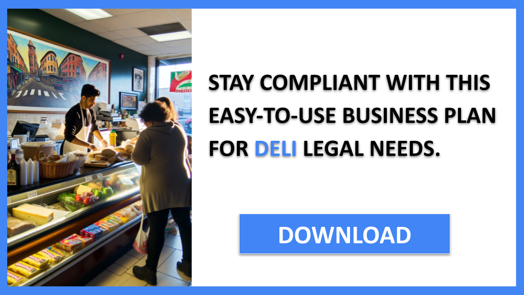 Deli Legal Considerations FOR DELI-6