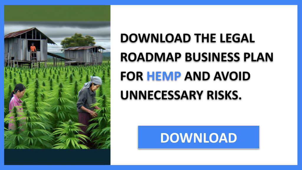 Hemp Legal Considerations FOR HEMP-5