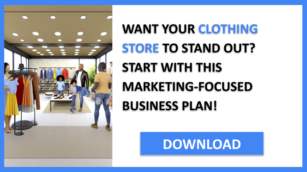 Clothing Store Marketing Plan FOR CLOTHING STORE-4