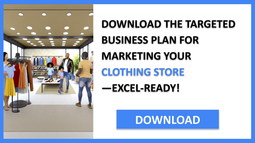 Clothing Store Marketing Plan FOR CLOTHING STORE-5