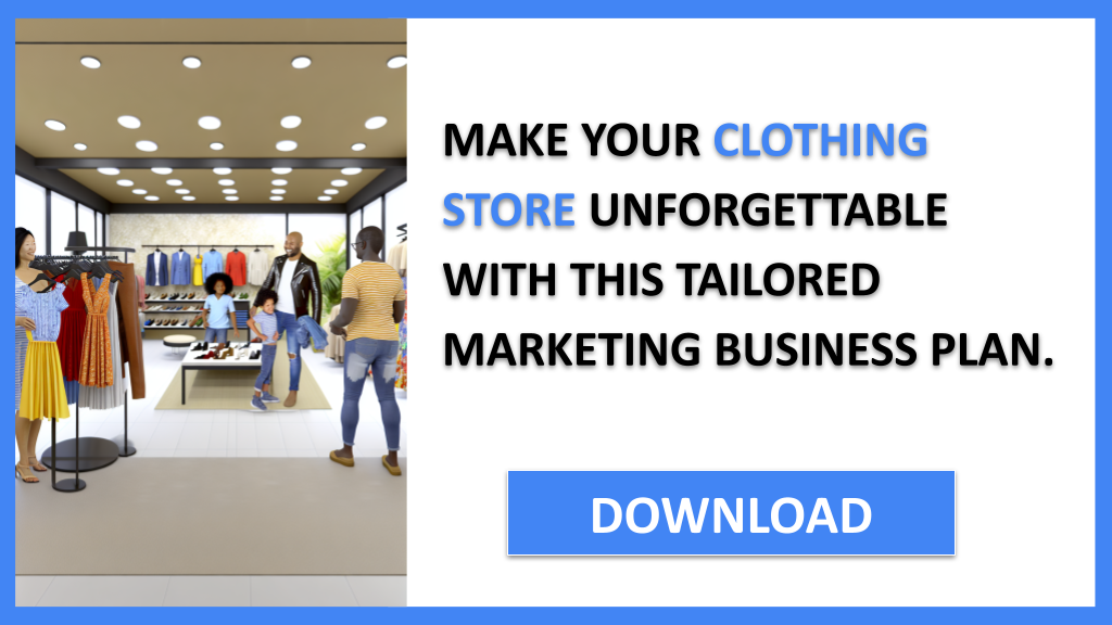 Clothing Store Marketing Plan FOR CLOTHING STORE-6