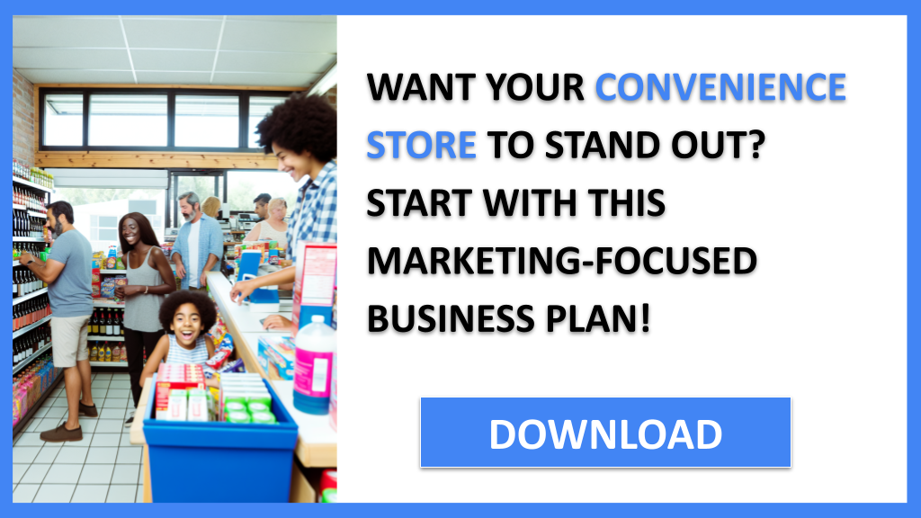 Convenience Store Marketing Plan FOR CONVENIENCE STORE-4