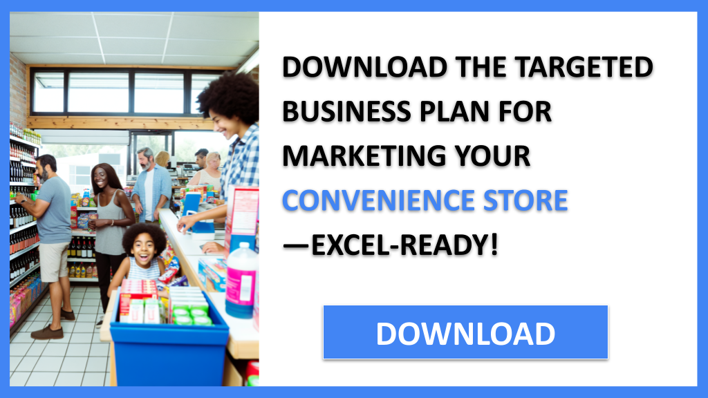 Convenience Store Marketing Plan FOR CONVENIENCE STORE-5