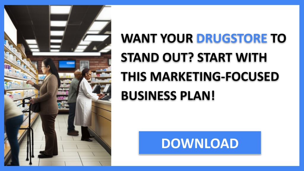 Drugstore Marketing Plan FOR DRUGSTORE-4