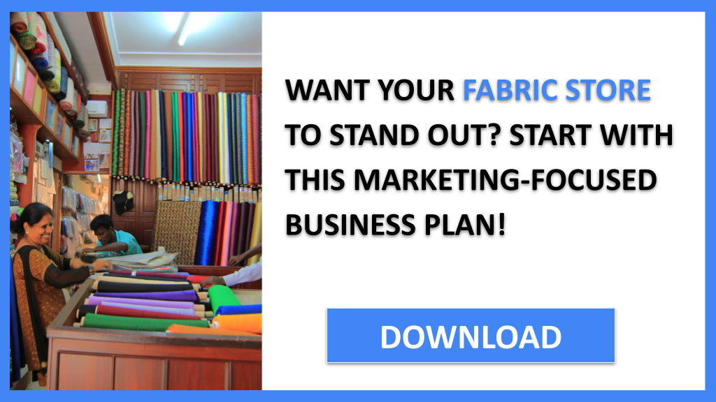 Fabric Store Marketing Plan FOR FABRIC STORE-4