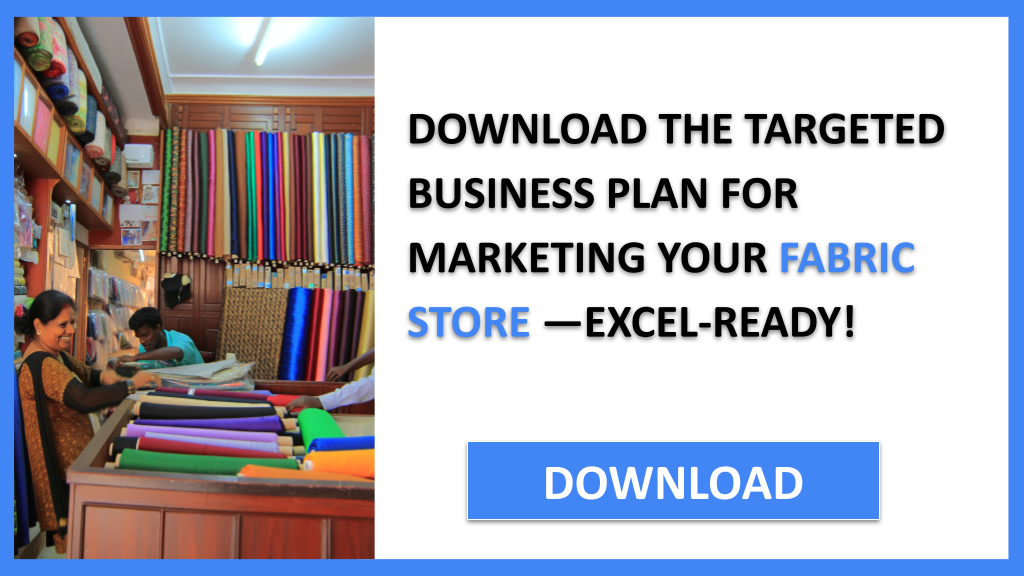 Fabric Store Marketing Plan FOR FABRIC STORE-5