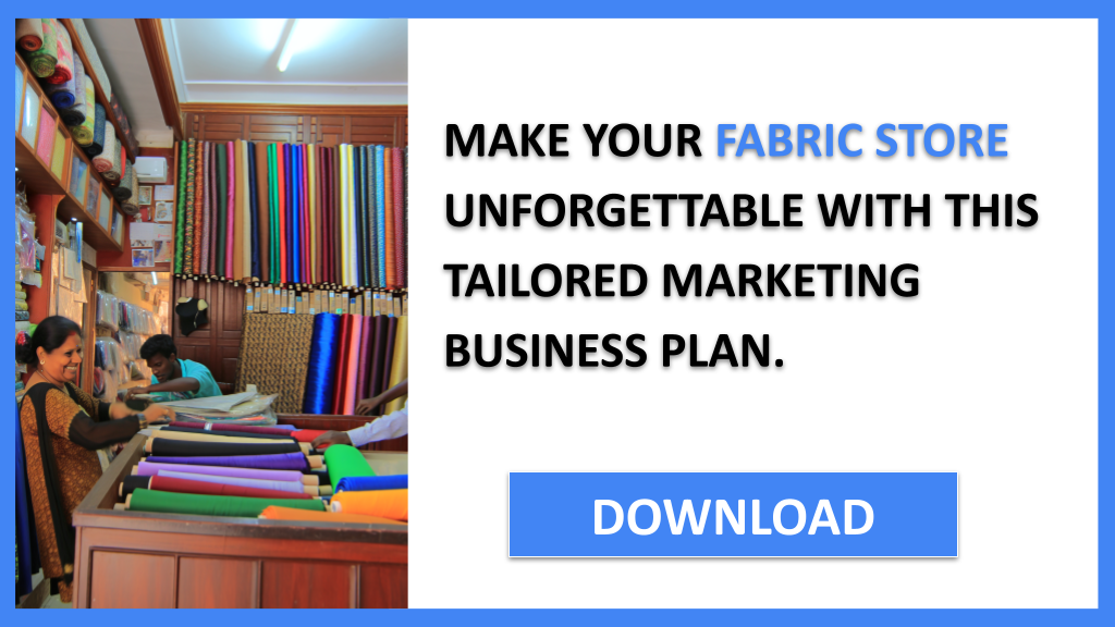Fabric Store Marketing Plan FOR FABRIC STORE-6