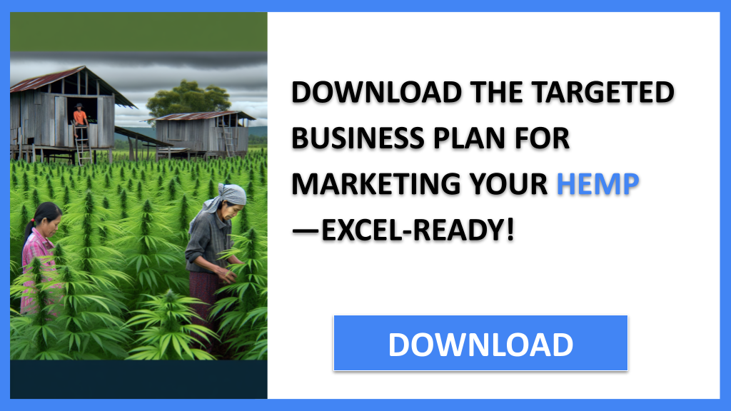 Hemp Marketing Plan FOR HEMP-5
