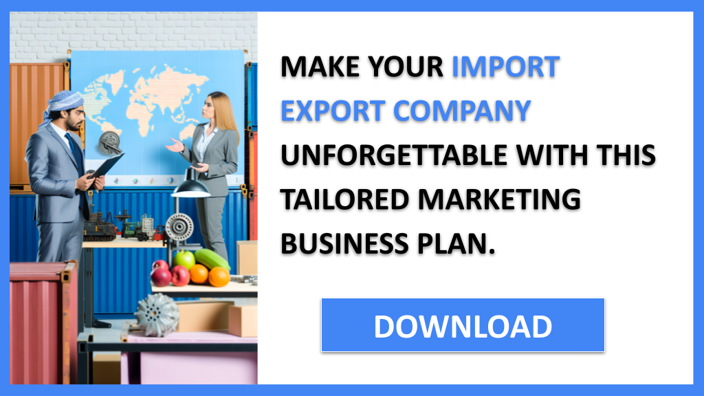 Import Export Company Marketing Plan FOR IMPORT EXPORT COMPANY-6