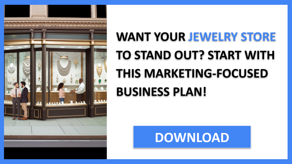 Jewelry Store Marketing Plan FOR JEWELRY STORE-4