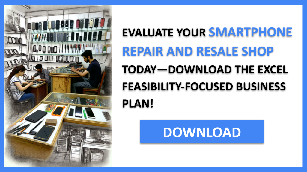 Business Plan Example for Smartphone Repair And Resale Shop - Smartphone Repair And Resale Shop Feasibility Study- CTA2