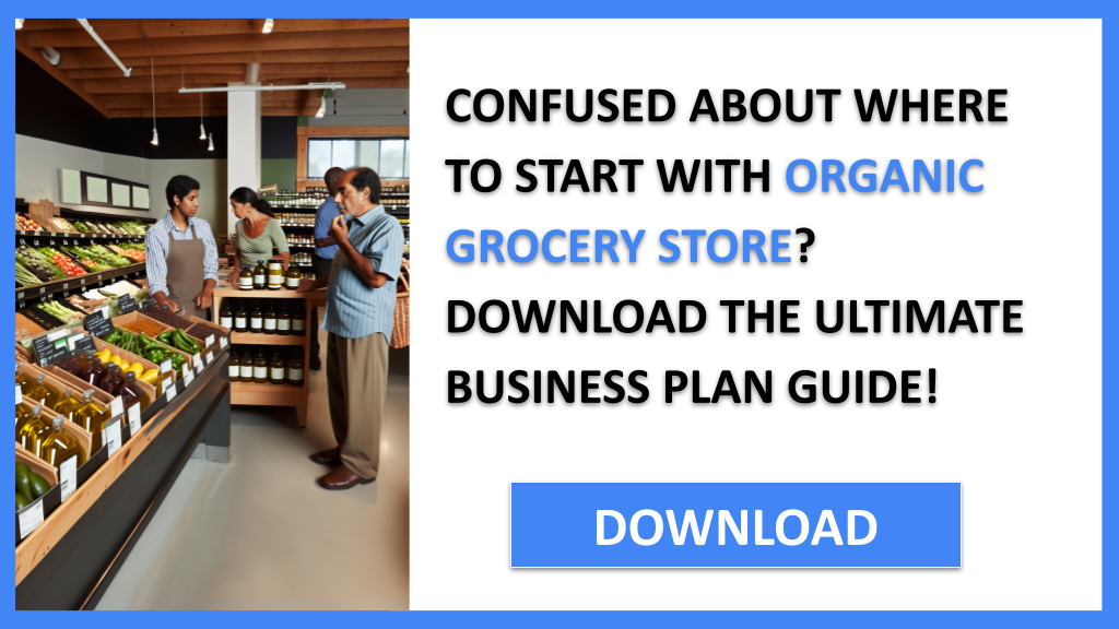 Business Plan Example for Organic Grocery Store - Organic Grocery Store Complete Guide- CTA1