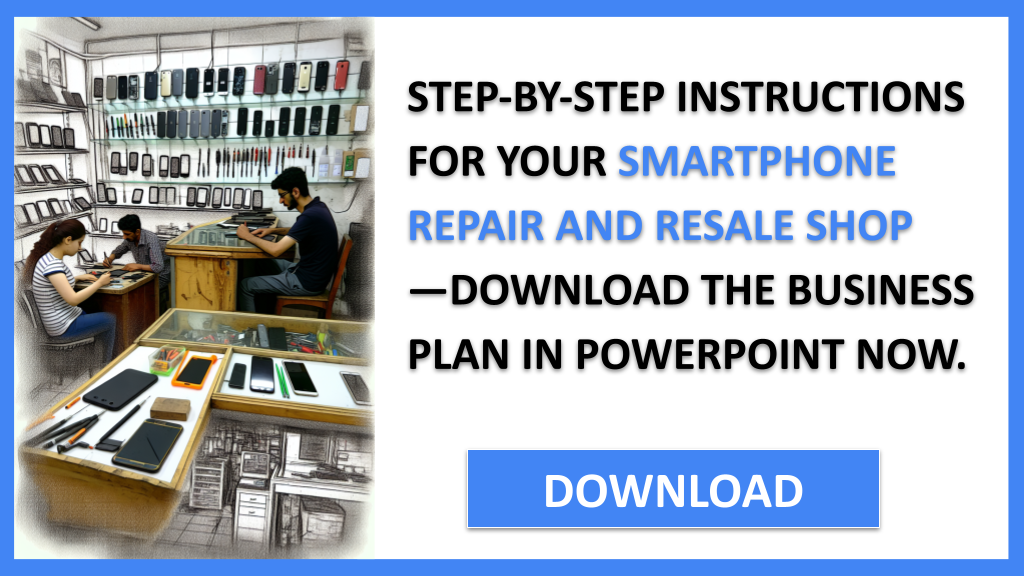 Business Plan Example for Smartphone Repair And Resale Shop - Smartphone Repair And Resale Shop Complete Guide- CTA2