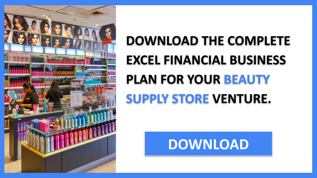 Business Plan Example for Beauty Supply Store - Beauty Supply Store Financial Plan- CTA2