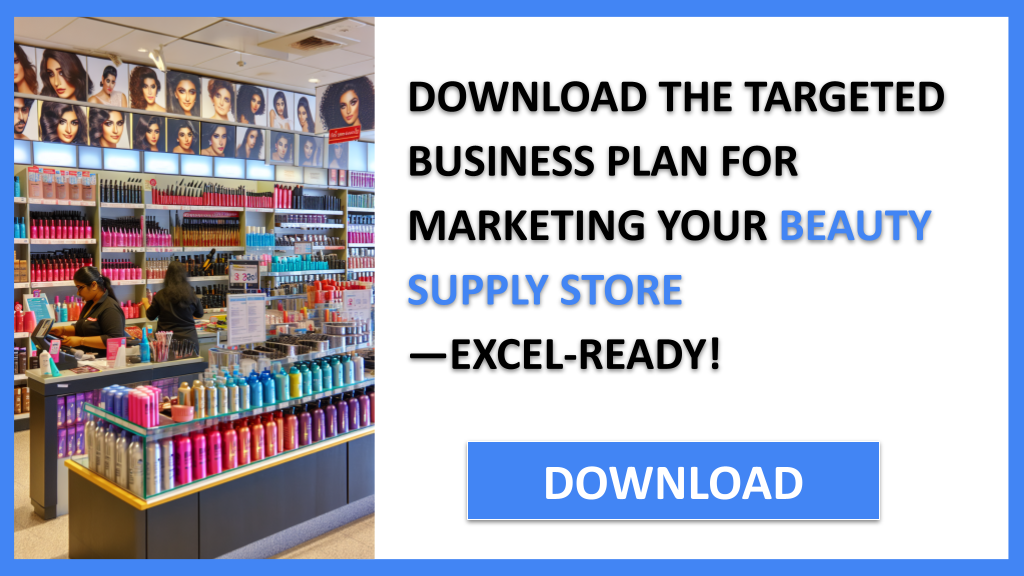 Business Plan Example for Beauty Supply Store - Beauty Supply Store Marketing Plan- CTA2