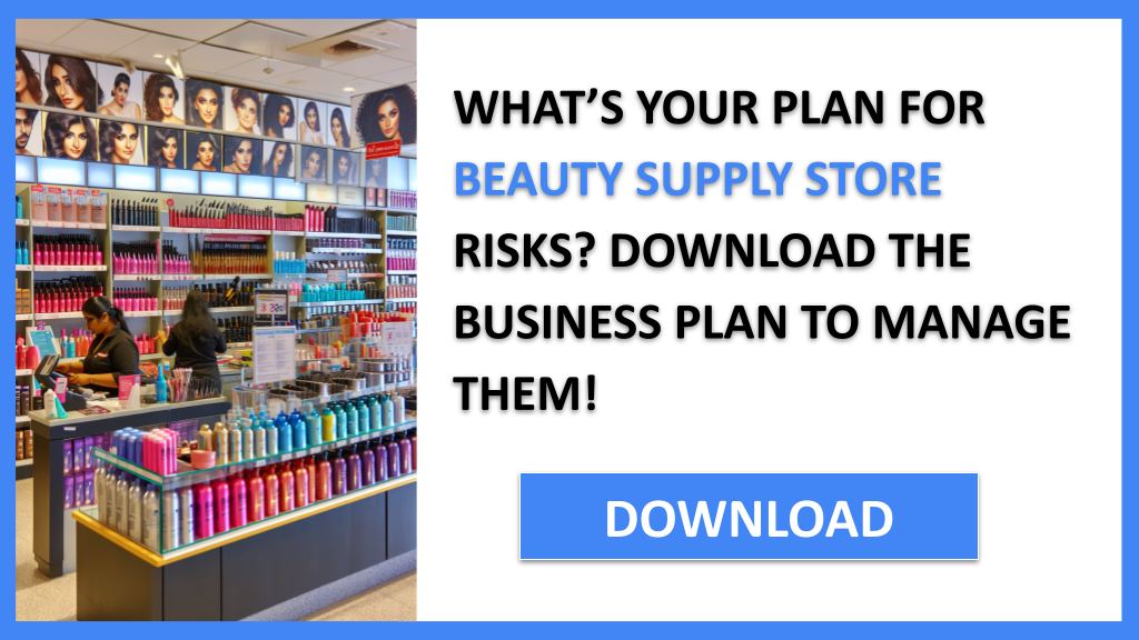 Business Plan Example for Beauty Supply Store - Beauty Supply Store Risk Management- CTA1