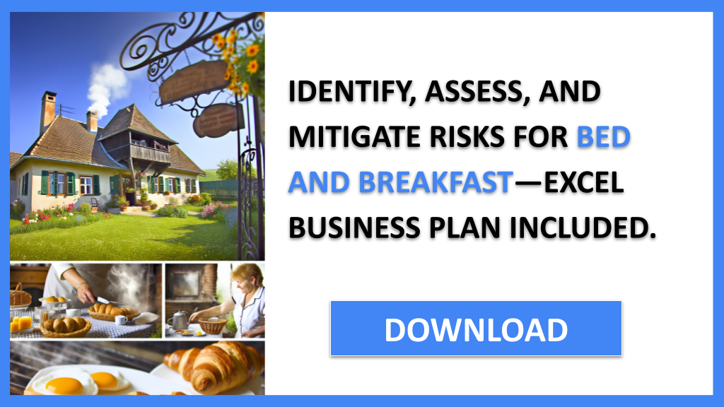 Business Plan Example for Bed And Breakfast - Bed And Breakfast Risk Management- CTA2