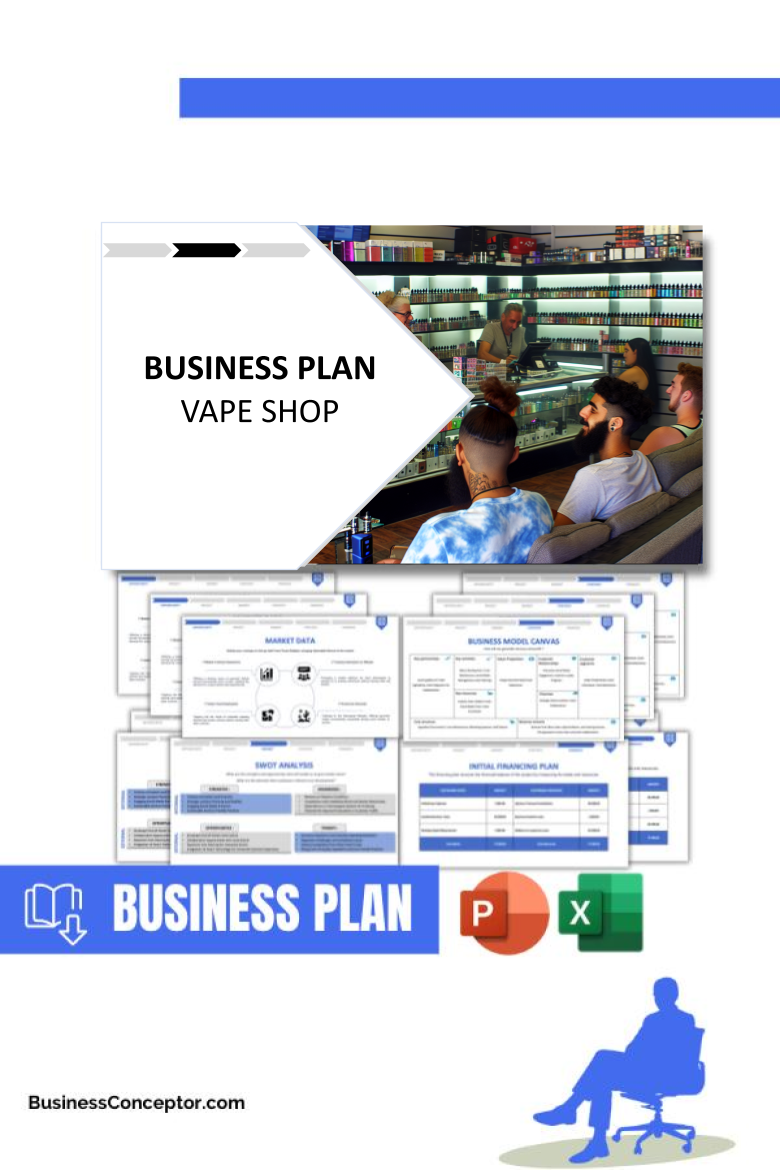 Business Plan for Vape Shop - Vape Shop Feasibility Study