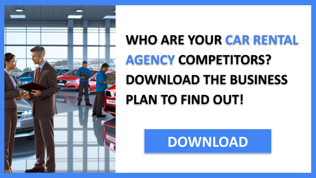 Business Plan Example for Car Rental Agency - Car Rental Agency Competition Study- CTA1