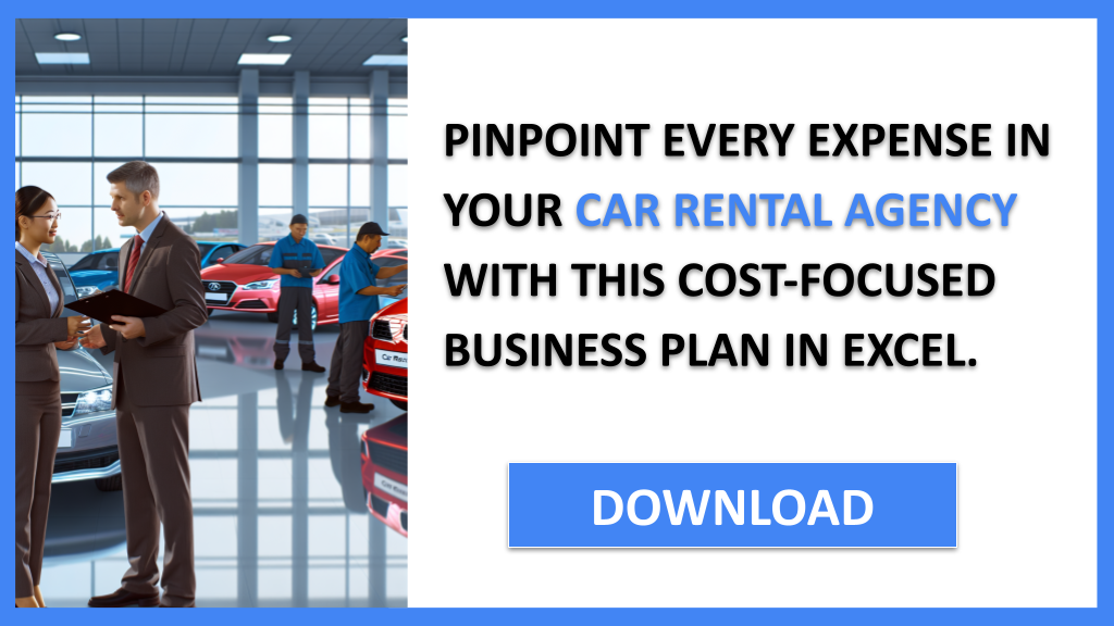 Business Plan Example for Car Rental Agency - Car Rental Agency Costs- CTA2