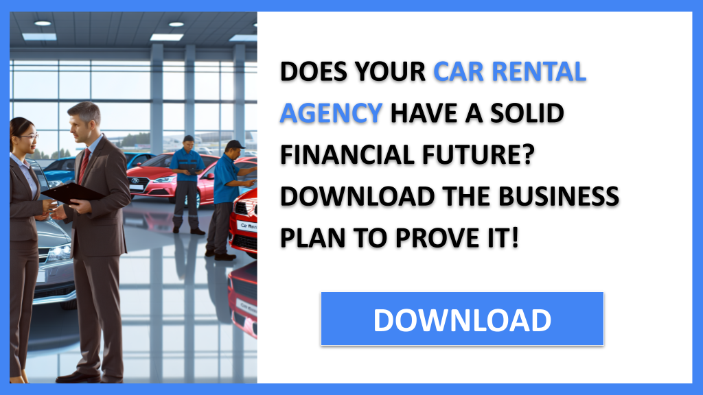 Business Plan Example for Car Rental Agency - Car Rental Agency Financial Plan- CTA1