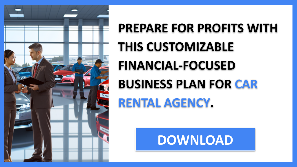 Business Plan Example for Car Rental Agency - Car Rental Agency Financial Plan- CTA3
