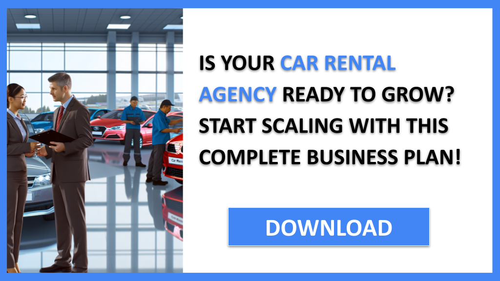 Business Plan Example for Car Rental Agency - Car Rental Agency Growth Strategy- CTA1