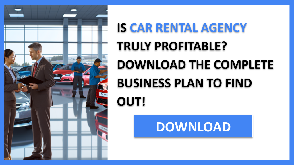 Business Plan Example for Car Rental Agency - Car Rental Agency Profitability- CTA1