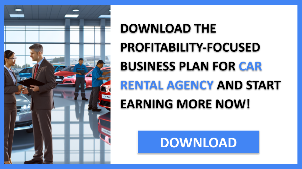 Business Plan Example for Car Rental Agency - Car Rental Agency Profitability- CTA3