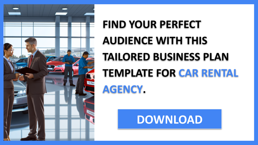 Business Plan Example for Car Rental Agency - Car Rental Agency Customer Segments- CTA2