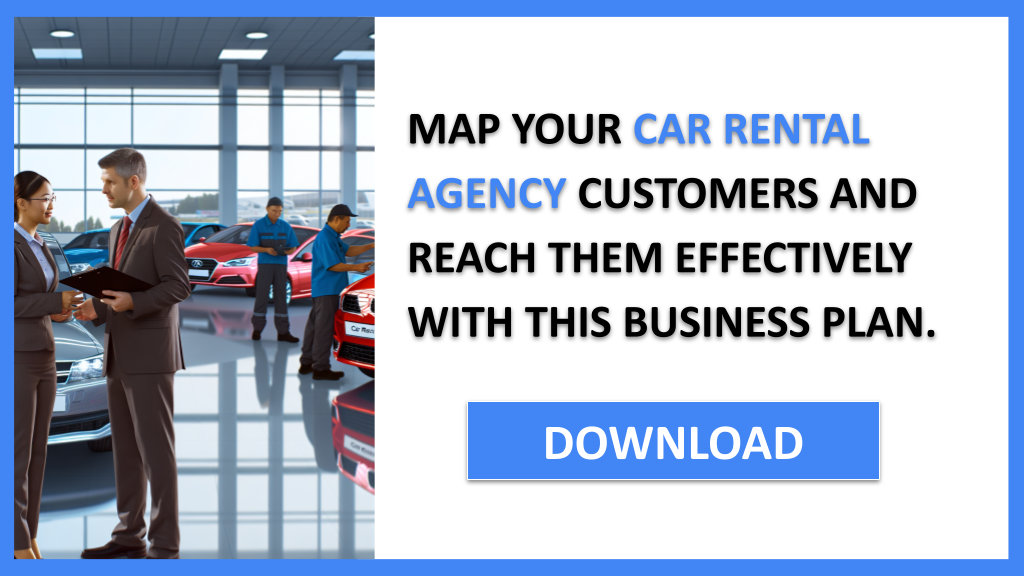 Business Plan Example for Car Rental Agency - Car Rental Agency Customer Segments- CTA3
