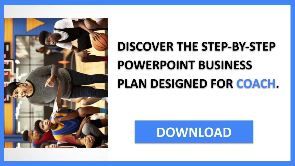 Business Plan Example for Coach - Coach Business Plan- CTA2