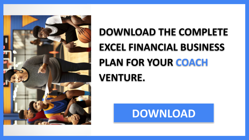 Business Plan Example for Coach - Coach Financial Plan- CTA2