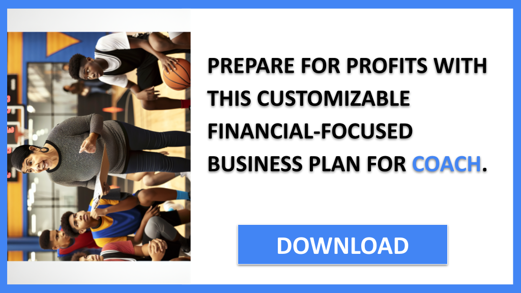 Business Plan Example for Coach - Coach Financial Plan- CTA3