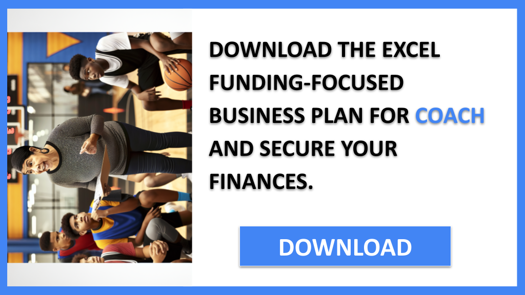 Business Plan Example for Coach - Coach Funding Options- CTA2