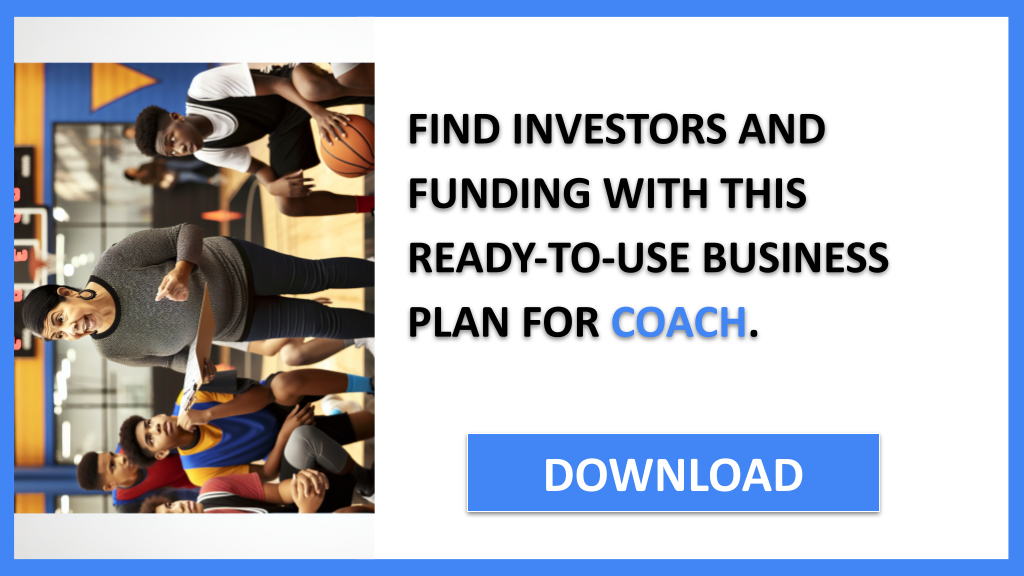 Business Plan Example for Coach - Coach Funding Options- CTA3