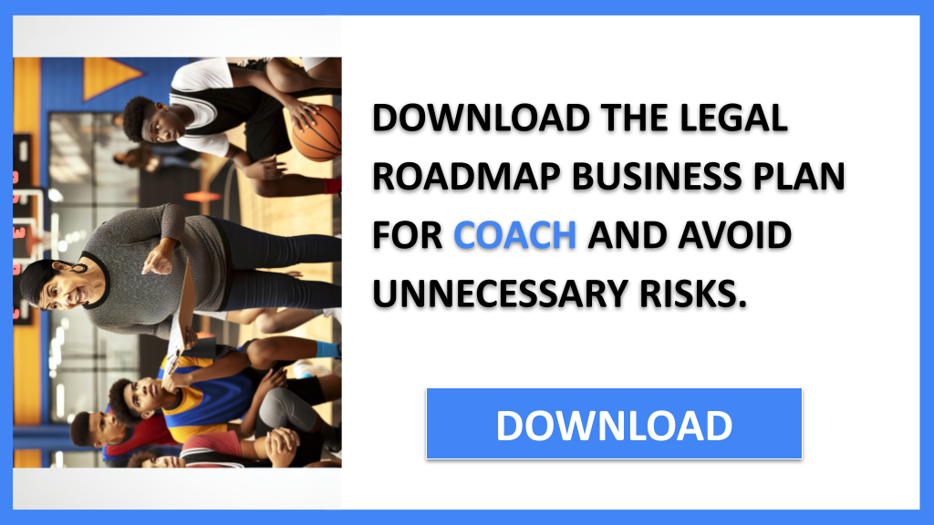 Business Plan Example for Coach - Coach Legal Considerations- CTA2