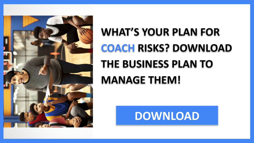Business Plan Example for Coach - Coach Risk Management- CTA1